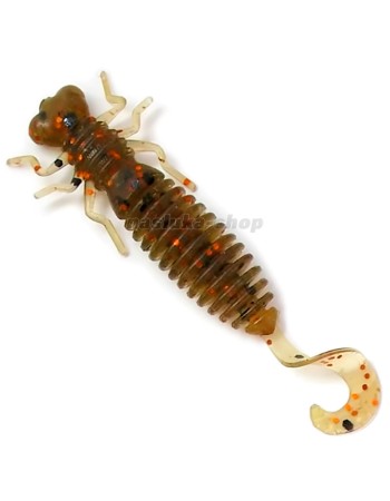 Силиконови примамки Fanatik Larva Lux 2.5", 63 мм, цвят 006, 7 бр.