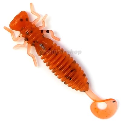 Силиконови примамки Fanatik Larva Lux 2.5", 63 мм, 7 бр., цвят 023