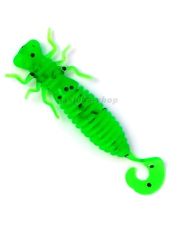 Силиконови примамки Fanatik Larva Lux 2.5", 63 мм, цвят 026, 7 бр.