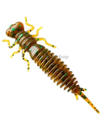 Силиконови ароматизирани примамки Fanatik Larva 2", 50 мм, цвят 004, 8 бр.