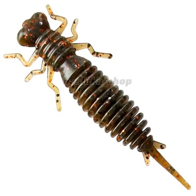 Силиконови ароматизирани примамки Fanatik Larva 1.6", 40 мм, цвят 006, 10 бр.