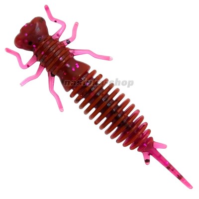 Силиконови ароматизирани примамки Fanatik Larva 1.6", 40 мм, цвят 121, 10 бр.