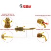 Силиконови примамки Fanatik Mik Maus 6.3 см - 7 броя в опаковка