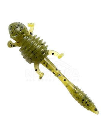 Силиконови примамки Fanatik Mik Maus 2.5", 63 мм, цвят 001, 7 бр.