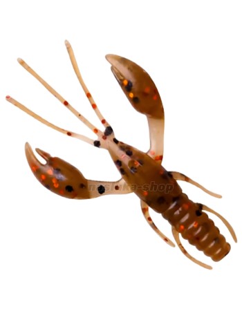 Силиконови примамки, рак Fanatik Raider 2.2", 56 мм, цвят 006, 8 бр.