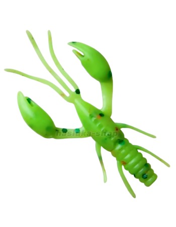 Силиконови примамки, рак Fanatik Raider 2.2", 56 мм, цвят 020, 8 бр.