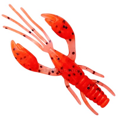 Силиконови примамки, рак Fanatik Raider 2.2", 56 мм, цвят 023, 8 бр.