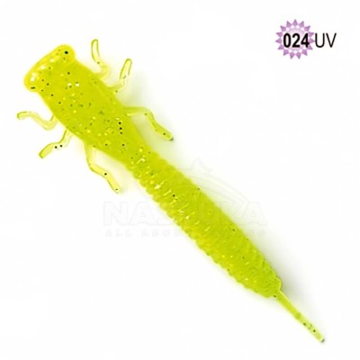 Силиконови примамки Fanatik X-Larva 2", 51 мм, цвят 024UV, 8 бр.