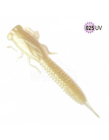 Силиконови примамки Fanatik X-Larva 2", 51 мм, цвят 025UV, 8 бр.