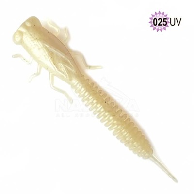 Силиконови примамки Fanatik X-Larva 2", 51 мм, цвят 025UV, 8 бр.