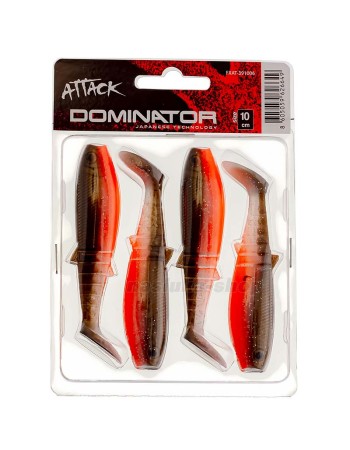 Силиконови шадове в комплект Formax Attack Dominator, 12 см, цвят 06, 3 бр.