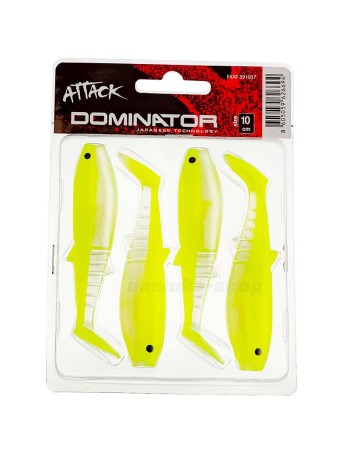 Силиконови шадове в комплект Formax Attack Dominator, 12 см, цвят 37, 3 бр.