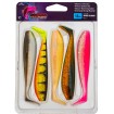 Силиконови примамки Fox Rage Zander Pro Shad Pack 12 см - 5 броя в опаковка