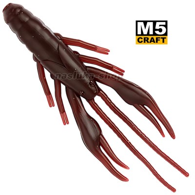 Силиконови примамки M5 Craft Baby Crayfish 2" Cola, 10 бр.