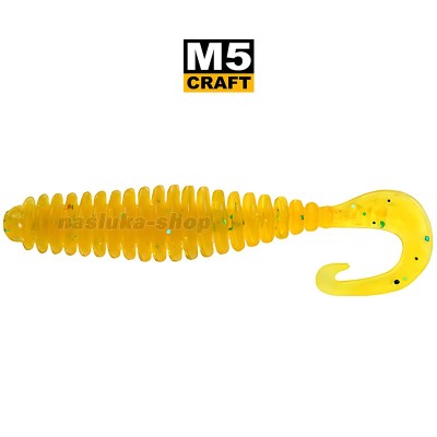 Силиконови примамки M5 Craft Cheater 1.2" Motor Oil Caramel, 10 бр.