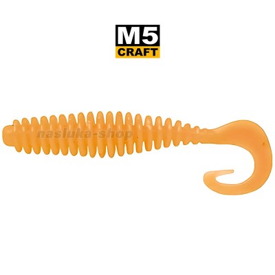 Силиконови примамки M5 Craft Cheater 1.2" Orange Carrot, 10 бр.