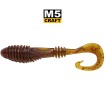 Силиконови примамки M5 Craft Chubby 3" Brown Green, 5 бр.