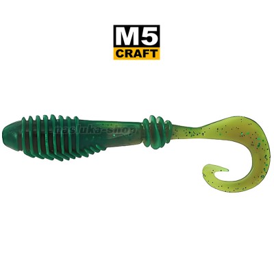 Силиконови примамки M5 Craft Chubby 2.3" Motor Oil Classic, 7 бр.