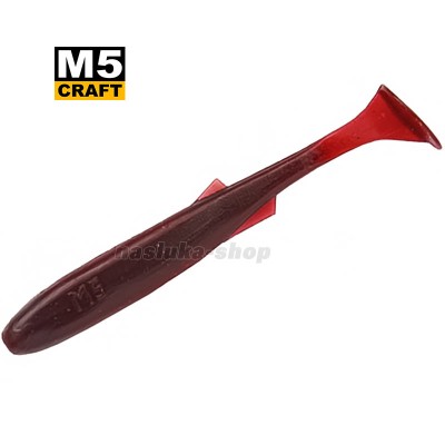 Силиконови примамки M5 Craft Fly Fish 2.5", 63 мм, цвят Cola, 8 бр.