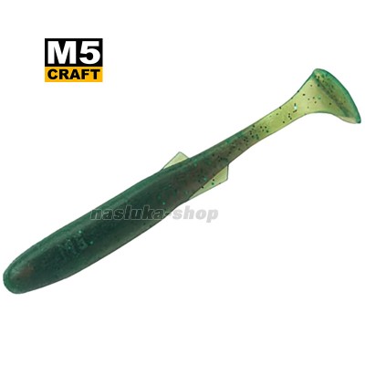 Силиконови примамки M5 Craft Fly Fish 2.5", 63 мм, цвят Motor Oil Classic, 8 бр.