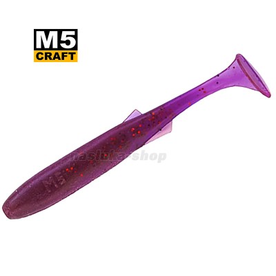 Силиконови примамки M5 Craft Fly Fish 2.5", 63 мм, цвят Lox Dark, 8 бр.