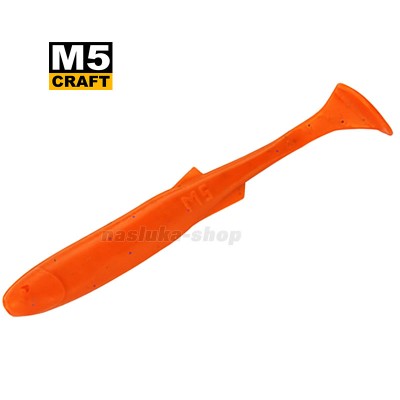 Силиконови примамки M5 Craft Fly Fish 2.5", 63 мм, цвят Orange Carrot, 8 бр.
