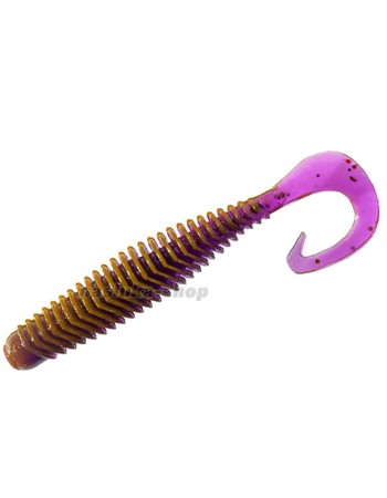 Силиконови примамки M5 Craft Fury 2.4" Lox Dark, 7 бр.