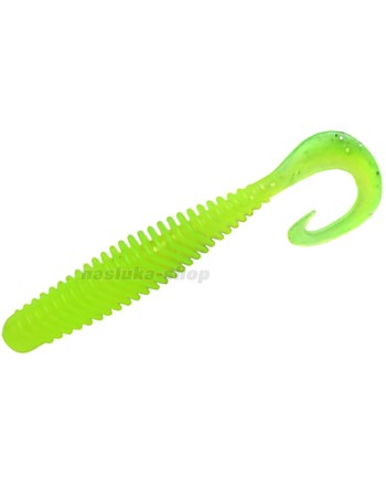 Силиконови примамки M5 Craft Fury 2.4" Chart Neon Flake, 7 бр.