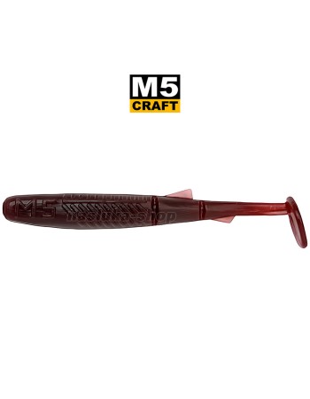 Силиконови примамки M5 Craft Joker Shad 2", 64 мм, цвят Cola, 8 бр.