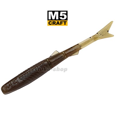 Силиконови примамки M5 Craft Joker 2.3" Brown Pumpkin, 8 бр.