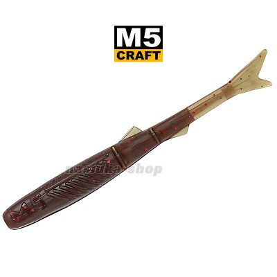 Силиконови примамки M5 Craft Joker 1.8" Brown Green, 10 бр.