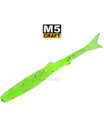 Силиконови примамки M5 Craft Joker 2.3" Chart Black FLake, 8 бр.