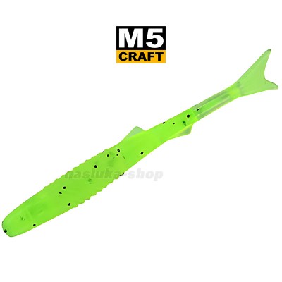 Силиконови примамки M5 Craft Joker 1.8" Chart Black Flake, 10 бр.