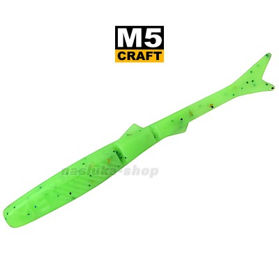 Силиконови примамки M5 Craft Joker 2.3" Chart Green Apple, 8 бр.