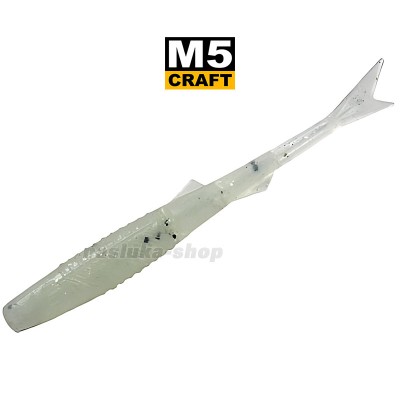 Силиконови примамки M5 Craft Joker 1.8" White Pearl, 10 бр.