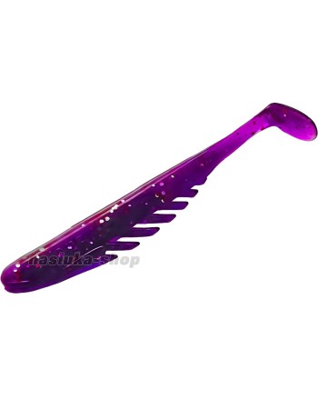 Силиконови примамки M5 Craft Monster Shad 4" Lox Lilak, 4 бр.