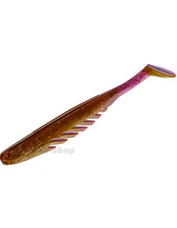 Силиконови примамки M5 Craft Monster Shad 4" Lox Dark, 4 бр.