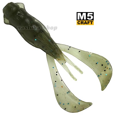 Силиконови примамки M5 Craft Turbo Crayfish 2" Green Melon, 7 бр.