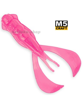 Силиконови примамки M5 Craft Turbo Crayfish 2.8" Pink Bubble, 6 бр.