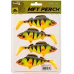 Силиконови примамки Mikado MFT Perch 10 см - 4 броя в опаковка
