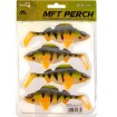 Силиконови примамки Mikado MFT Perch 10 см - 4 броя в опаковка