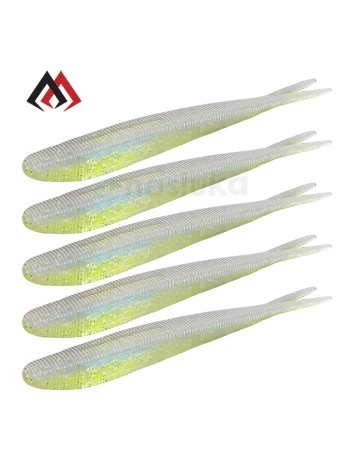 Силиконови примамки Mikado Saira, 14 см, цвят 381, 5 бр.