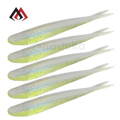 Силиконови примамки Mikado Saira, 14 см, цвят 381, 5 бр.