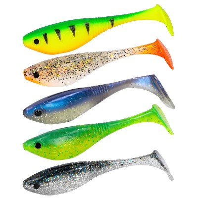 Сет силиконови шадове Mikado Spark Mix, 7 см, 5 бр.