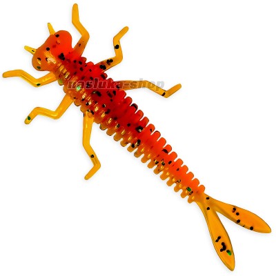 Силиконови примамки Perchik Babka 2.2", 56 мм, 10 бр., цвят 19