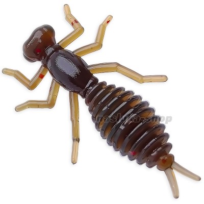 Силиконови примамки Perchik Beetle 1.5", 38 мм, цвят 13, 12 бр.