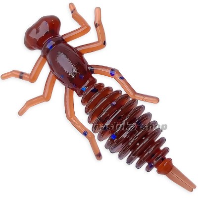 Силиконови примамки Perchik Beetle 2", 51 мм, цвят 32, 8 бр.