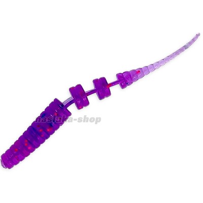 Силиконови примамки, червеи Perchik Worm 1.6", 40 мм, цвят 33, 12 бр.