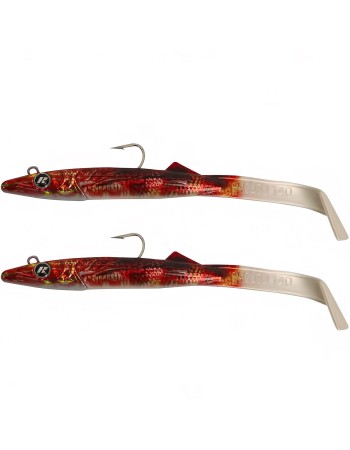 Силиконови примамки Ragot Raglou Hybrid, 85 мм, цвят ABLR, 2 бр.