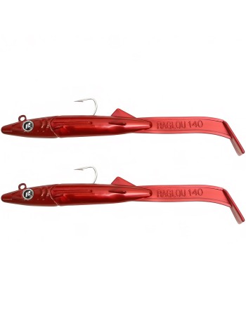 Силиконови примамки Ragot Raglou Hybrid, 85 мм, цвят CU, 2 бр.